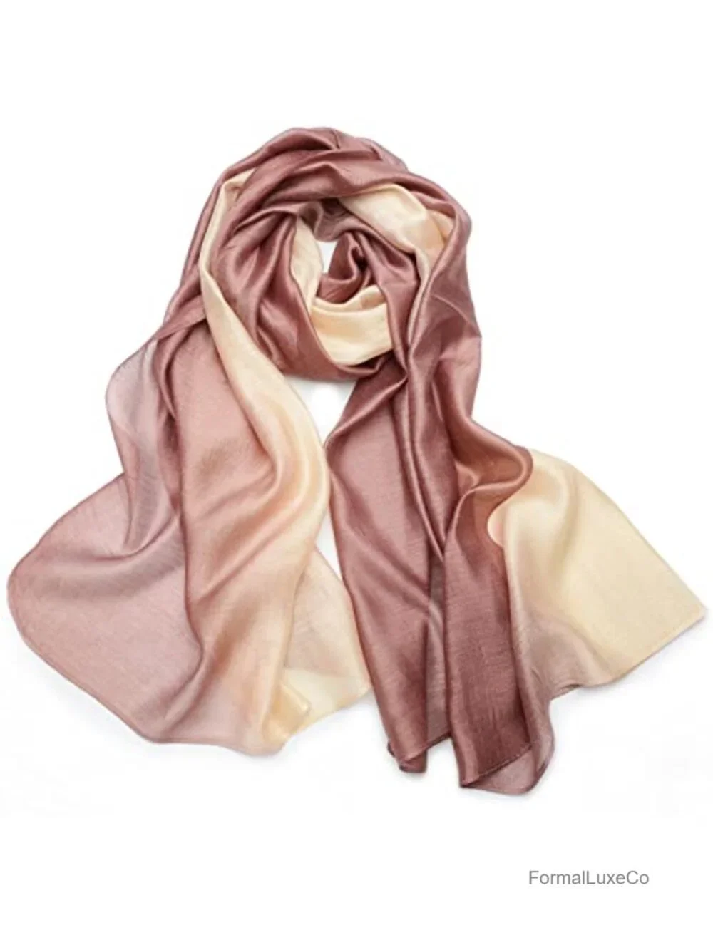Cotton Silk Scarf Elegant Soft Wraps Fashion Scarf Shawl